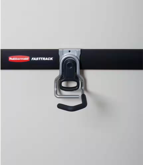 (2-Pack) Rubbermaid FastTrack Garage Vertical Bike Hook