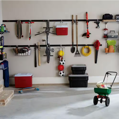 (2-Pack) Rubbermaid FastTrack Garage Vertical Bike Hook