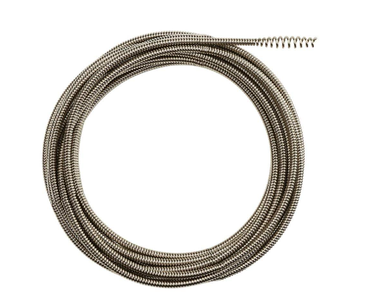 Milwaukee 1/4 in. x 25 ft. Inner Core Bulb Head Cable with Rustguard for Drain Snake