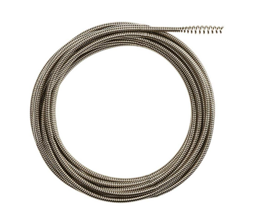 Milwaukee 1/4 in. x 25 ft. Inner Core Bulb Head Cable with Rustguard for Drain Snake