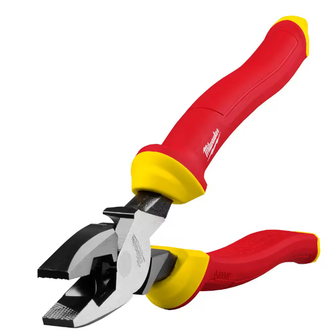 Milwaukee 1000V Insulated 9 in. Lineman's Pliers