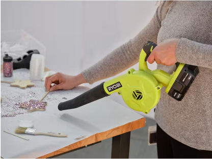 RYOBI ONE+ 18V Cordless Compact Workshop Blower (Tool Only)
