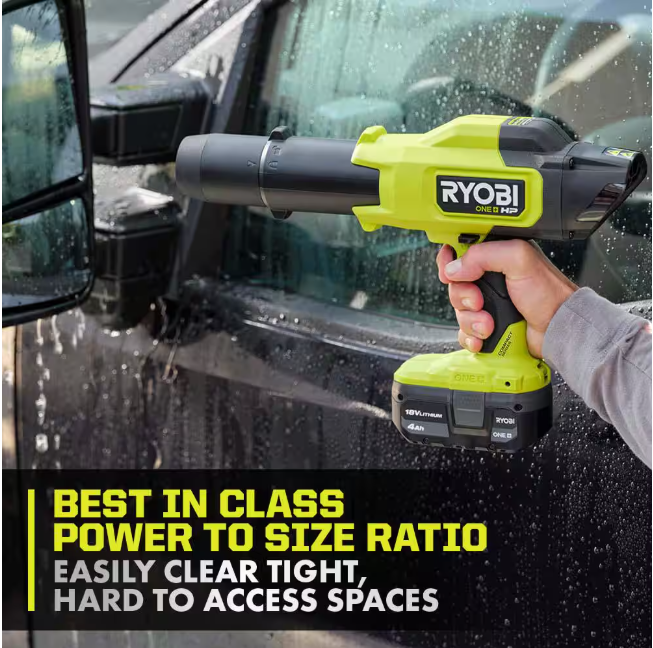 RYOBI ONE+ HP 18V Brushless Cordless 220 CFM 140 MPH Compact Blower (Tool-Only)