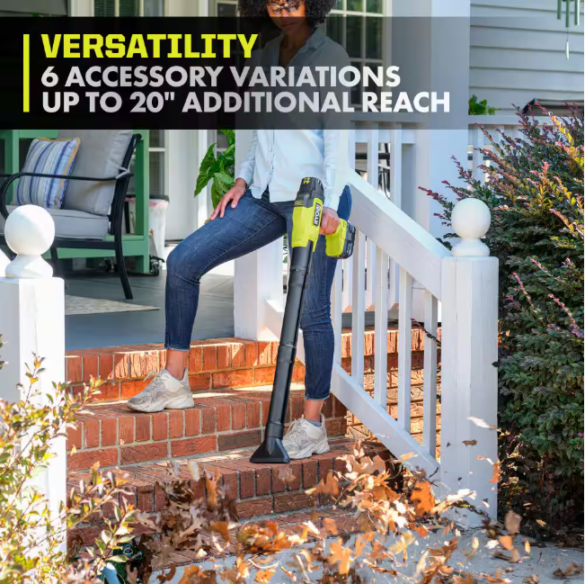 RYOBI ONE+ HP 18V Brushless Cordless 220 CFM 140 MPH Compact Blower (Tool-Only)