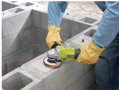 RYOBI 5.5 Amp Corded 4-1/2 in. Angle Grinder