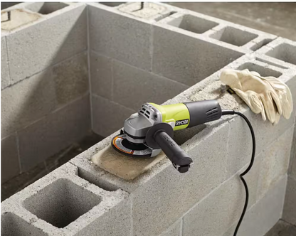 RYOBI 5.5 Amp Corded 4-1/2 in. Angle Grinder