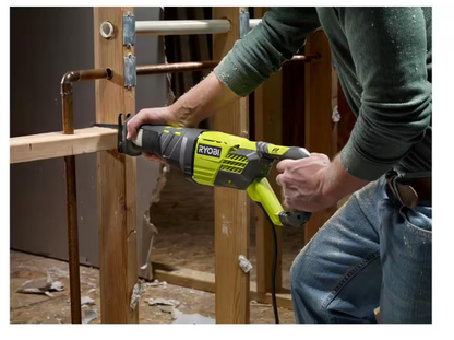 RYOBI 12 Amp Corded Reciprocating Saw