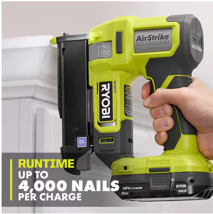 RYOBI ONE+ 18V Cordless Airstrike 23-Gauge Pin Nailer (Tool Only)