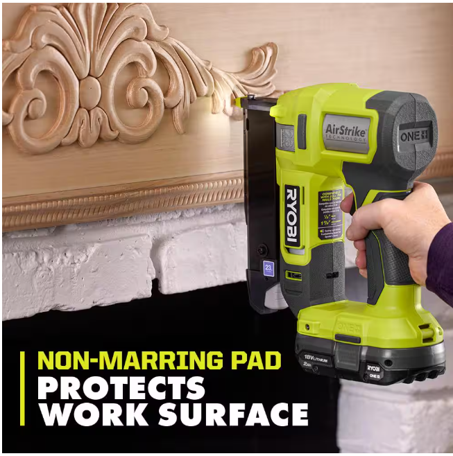 RYOBI ONE+ 18V Cordless Airstrike 23-Gauge Pin Nailer (Tool Only)