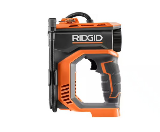 RIDGID 18V Cordless Portable Inflator (Tool Only)