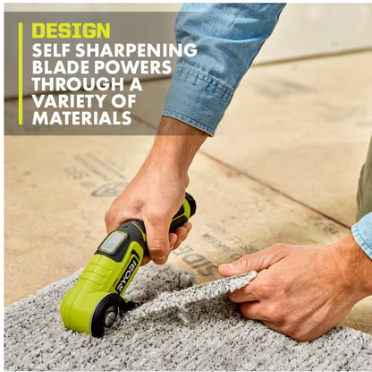 RYOBI USB Lithium Power Cutter Kit with 2.0 Ah USB Lithium Battery and Charging Cable
