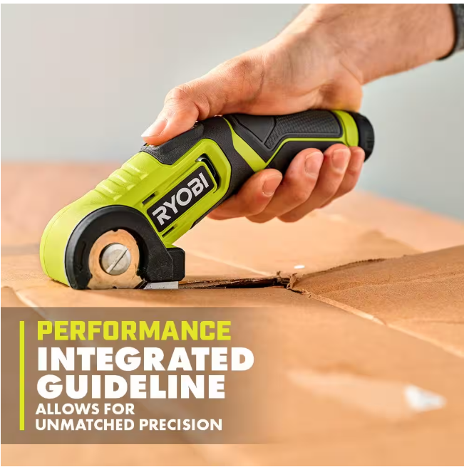 RYOBI USB Lithium Power Cutter Kit with 2.0 Ah USB Lithium Battery and Charging Cable