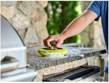 RYOBI 7 in. VORTEX Medium Bristle Brush