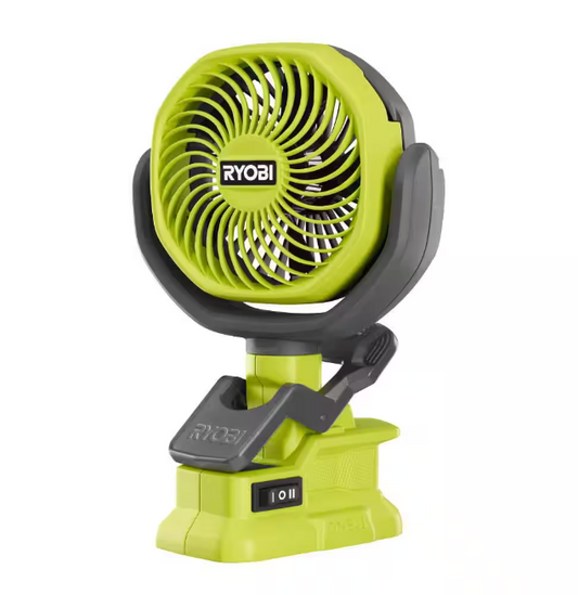 RYOBI ONE+ 18V Cordless 4 in. Clamp Fan (Tool Only)