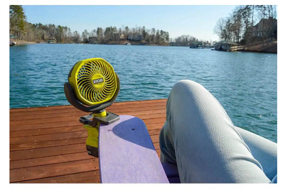 RYOBI ONE+ 18V Cordless 4 in. Clamp Fan (Tool Only)