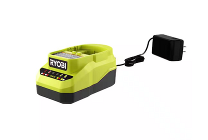 RYOBI ONE+ 18V Lithium-Ion Starter Kit with 2.0 Ah Battery, 4.0 Ah Battery, and Charger