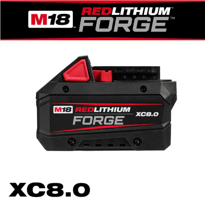 Milwaukee M18 18V Lithium-Ion REDLITHIUM FORGE XC 8.0 Ah Battery Pack