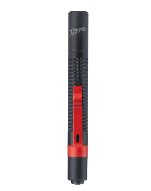 Milwaukee 100 Lumens Aluminum Pen Light with Clip