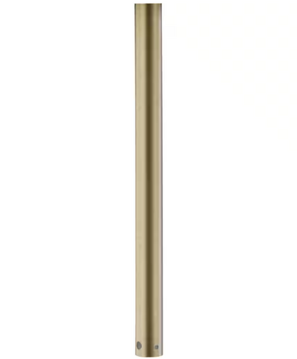 Progress Lighting 36 in. Vintage Brass Ceiling Fan Downrod