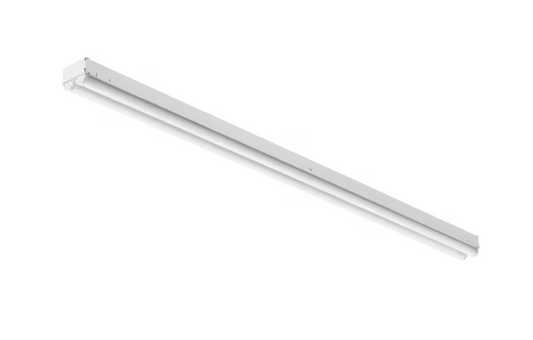 Lithonia Lighting Contractor Select 4 ft. 64-Watt Equivalent Integrated LED White Multi-Volt Strip Light Fixture 4500 Lumens 4000K