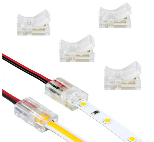 Armacost Lighting 2-pin Wire to Tape Connector Cord (6-Pack)