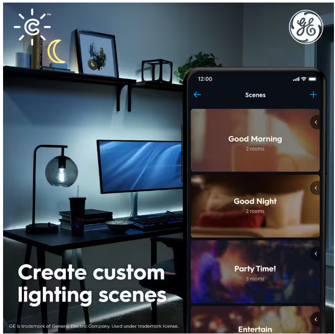 Cync 8 ft. Smart Plug-In Dimmable Cuttable Color Changing Integrated LED Strip Light Extension (1-Pack)