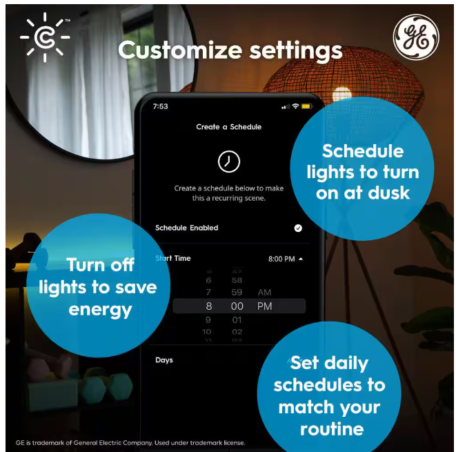 Cync 8 ft. Smart Plug-In Dimmable Cuttable Color Changing Integrated LED Strip Light Extension (1-Pack)