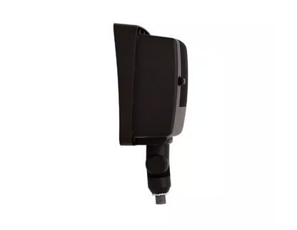 Commercial Electric 950W Equivalent Integrated LED Bronze Outdoor High Output Flood Light, 12,000 Lumens, 4000K, Dusk-to-Dawn