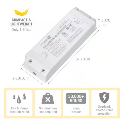 Armacost Lighting 120-Watt Standard LED Driver 24-Volt DC