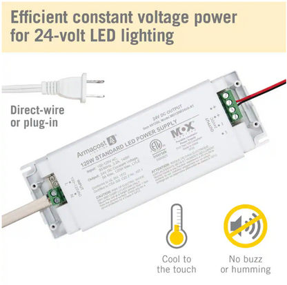 Armacost Lighting 120-Watt Standard LED Driver 24-Volt DC