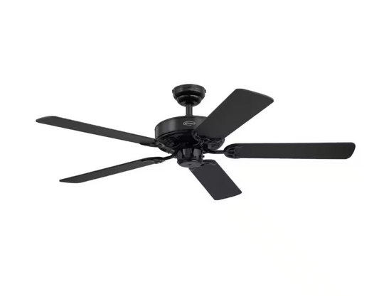 Westinghouse Contractor's Choice 52 in. Indoor Black Ceiling Fan