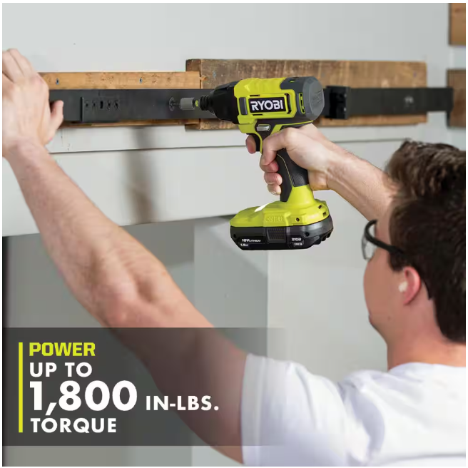RYOBI ONE+ 18V Cordless 1/4 in. Impact Driver (Tool Only) NO BOX