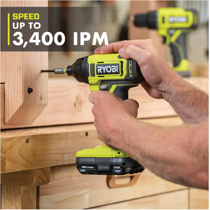 RYOBI ONE+ 18V Cordless 1/4 in. Impact Driver (Tool Only) NO BOX
