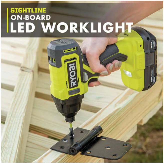 RYOBI ONE+ 18V Cordless 1/4 in. Impact Driver (Tool Only) NO BOX