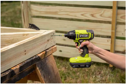 RYOBI ONE+ 18V Cordless 1/4 in. Impact Driver (Tool Only) NO BOX