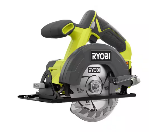 RYOBI ONE+ 18V Cordless 5 1/2 in. Circular Saw (Tool Only) NO BOX