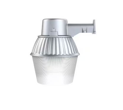 Commercial Electric 29-Watt LED Gray Dusk to Dawn Outdoor Barn Area Light, 4000K, 3300 Lumens