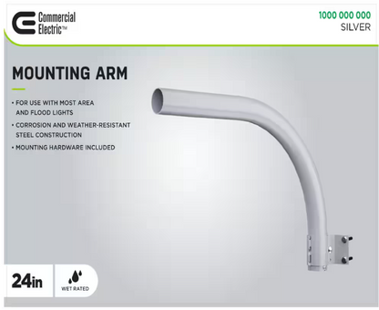 Commercial Electric Steel Mounting Arm for Area/Flood Lights