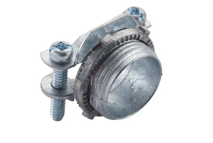 Halex 3/8 in. Non-Metallic Twin Screw Clamp Connectors (100-Pack)