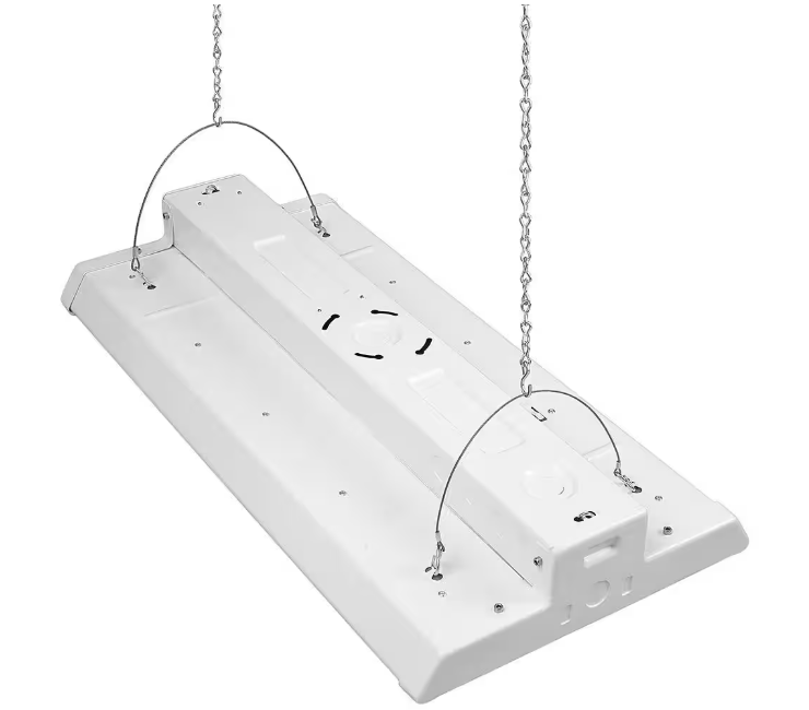 Commercial Electric 2 ft. 18000 Lumens 171-Watts Integrated LED High Bay Light 120-277V 5000K Daylight Dimmable Garage Light