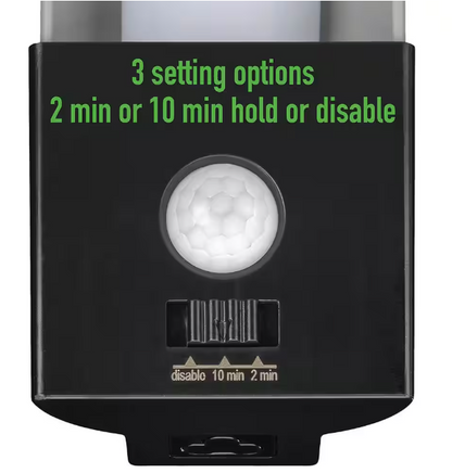 Commercial Electric 40 in. 3000 Lumens Plug-in Motion Sensing Integrated LED Linkable Shop Light 120 Volt 4000K Black Brushed Nickel