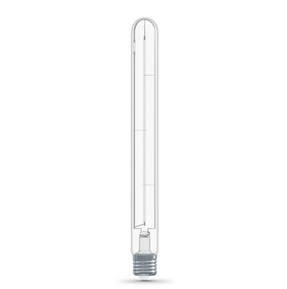 Feit Electric 60-Watt Equivalent T10XL Straight White Thin Filament Clear E26 Vintage Edison LED Light Bulb, Soft White 2700K (4-Pack)