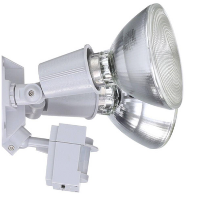 Defiant 110 Degree Motion Sensor Grey Two-Light Outdoor Flood Light