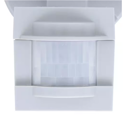 Defiant 110 Degree Motion Sensor Grey Two-Light Outdoor Flood Light