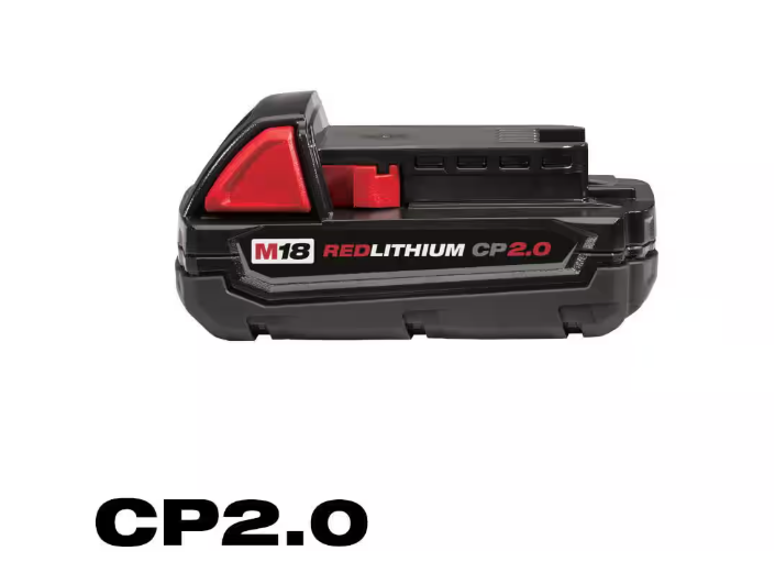 Milwaukee M18 18-Volt 2.0 Ah Lithium-Ion Compact Battery