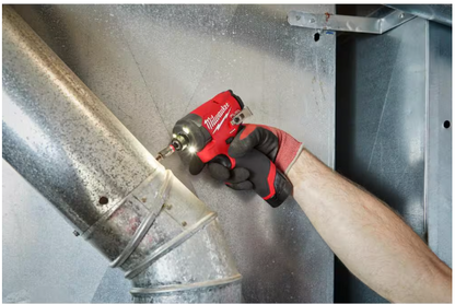 Milwaukee M12 FUEL 12-Volt Lithium-Ion Brushless Cordless 1/4 in. Hex Impact Driver Compact Kit W 2.0Ah Battery and Bag