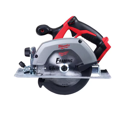 Milwaukee M18 18V Lithium-Ion Cordless 6-1/2 in. Circular Saw with Blade (Tool-Only)