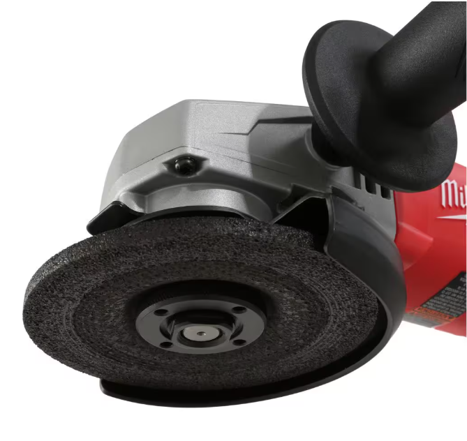 Milwaukee 11 Amp Corded 4-1/2 in. Small Angle Grinder with Lock-On Paddle Switch