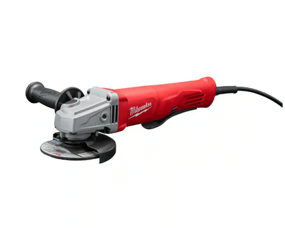 Milwaukee 11 Amp Corded 4-1/2 in. Small Angle Grinder with Lock-On Paddle Switch