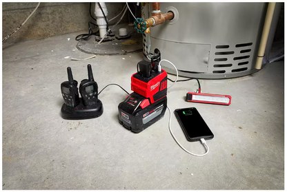 Milwaukee M18 18-Volt 175-Watt Lithium-Ion Powered Compact Inverter with 3.0 Ah Battery